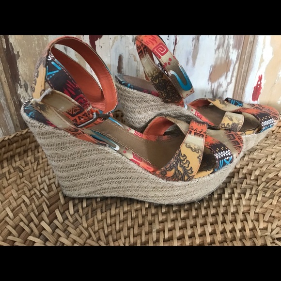 MIA Rita wedge sandals, size 7.5 - Picture 5 of 6